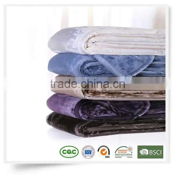 New Style Polar Plain Super Soft Glossy Flannel Blanket Factory Price High Quality Wholesale photo-3