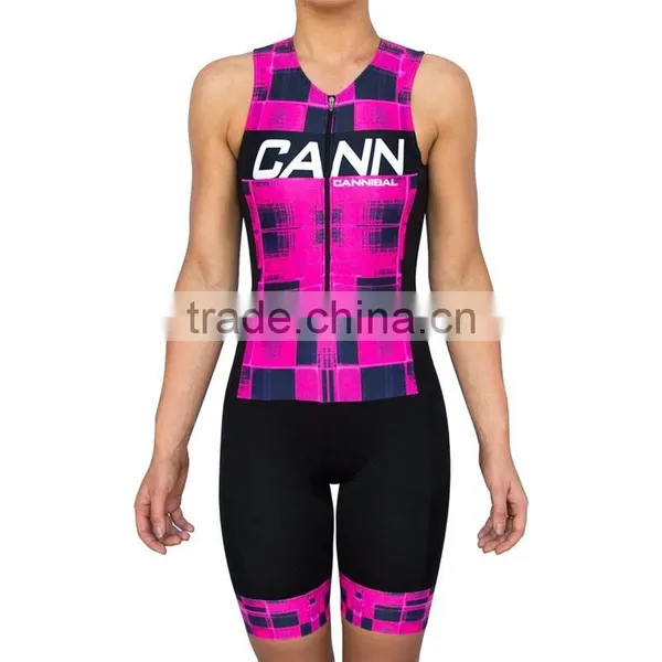 Custom ClubTriathlon Suit For Swimming Running Cycling Jersey Suit Sleeveless photo-5