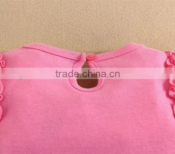 Fashion Mom and Bab Branded Girls Shirts Guangzhou Supplier photo-4