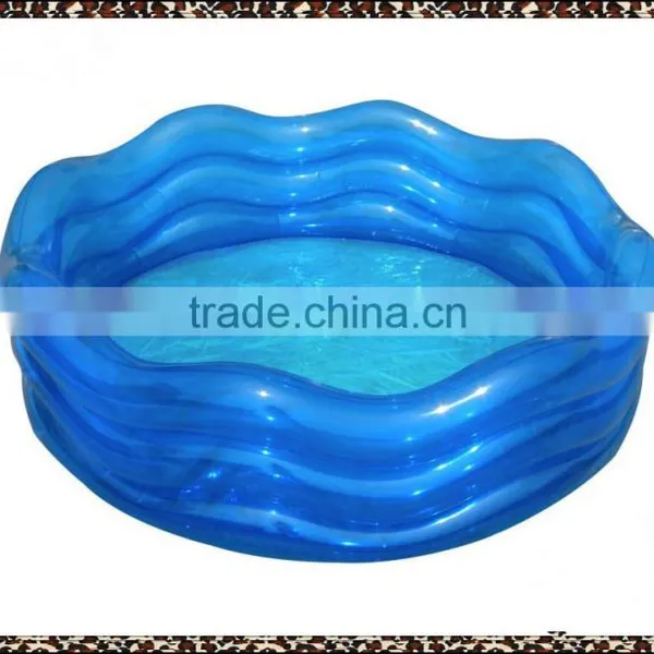 Safty Inflatable Dog Pool Plastic Pet Bathtub Tube Doggy Bath Tub photo-4