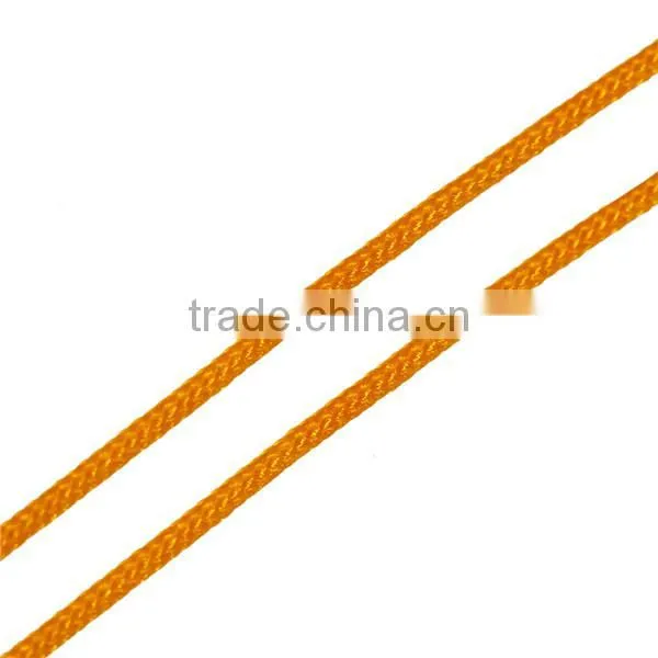 Polyamide Nylon Jewelry Thread Cord For Buddha/Mala/Prayer Beads Orange 0.5mm photo-2