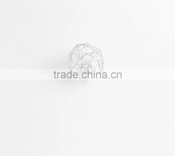 Diy Fashions Different Models Decorative Wire Ball TSQ003C Dia 5cm photo-3