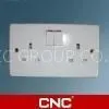 BS Wall Switched Socket/13A Socket