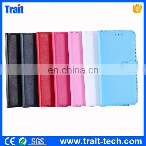 Paypal Accepted Glossy Wallet Magnetic Flip Stand PC+ PU Leather Case for HTC Desire 728 With Card Holder photo-3