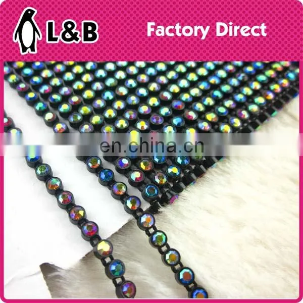 Garment Accessory SS6/SS8 Plastic Multi Colors Rhinestone Banding photo-3