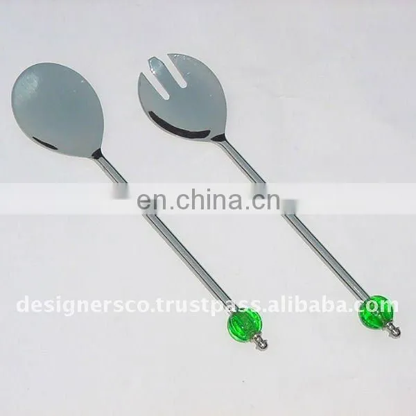 Beaded Salad Server