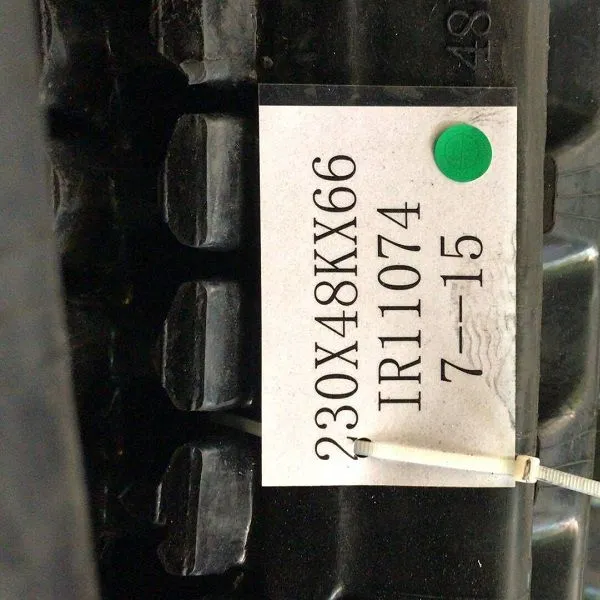 Rubber Tracks Size 230*48*66 With Wide 230mm, Pitch 48mm and Links 66 for Excavator Parts photo-2