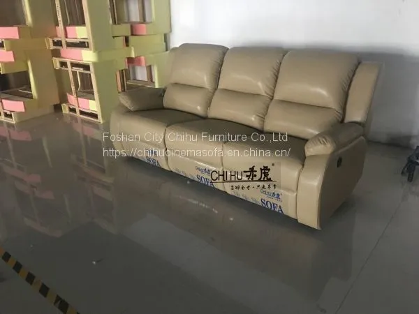 High Quality Leather Home Theater Recliner Sofa,power Recliner Private Cinema Seats photo-2
