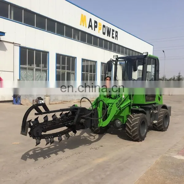 China 3 Cylinders Engine Small Machine, Small Articulated Loader, Mini Radlader photo-4