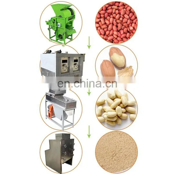 Roasted Peanut Skin Peeling Machine/wet Peanut Red Skin Shucking Machine/dry Type Peanut Peeling Machine photo-4