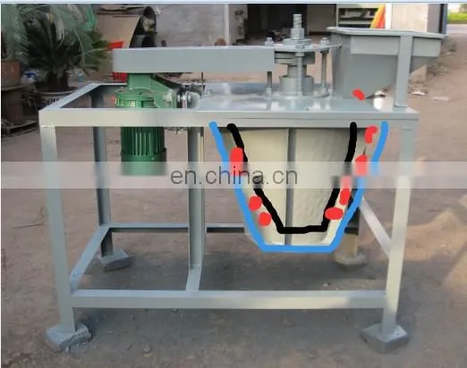 Black Hard Walnut Shell Removing Machine photo-5