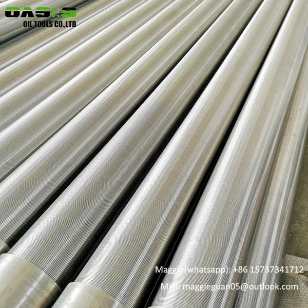 Rod Based Well Screen Stainless Steel Grade/ Galvanized Steel Wire Wrapped Screen photo-3