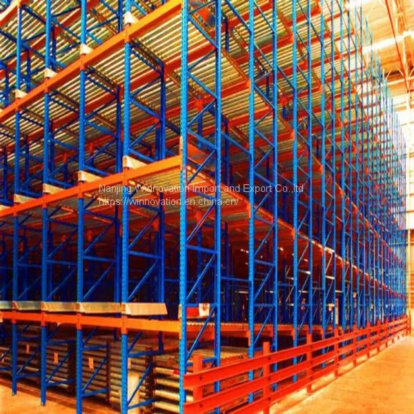 Warehouse Carton Storage Roller Gravity Pallet Flow Rack photo-4