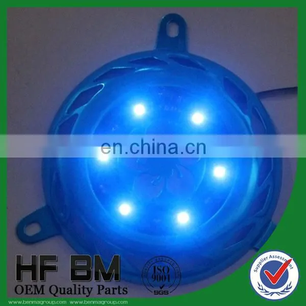 Scooter Refit Accessories, Scooter Fan Cover With LED Light, Suitable for GY6 125CC Engine photo-2