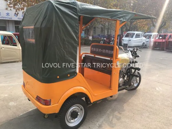 Passenger Tricycle Gasoline Tuktuk Boda Lovol photo-2