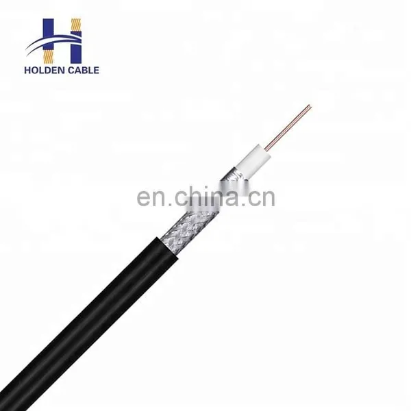 Online China Shop Al/cu Braided Rg6 75 100 Ohm Coaxial Cable for Antenna or Communication photo-4