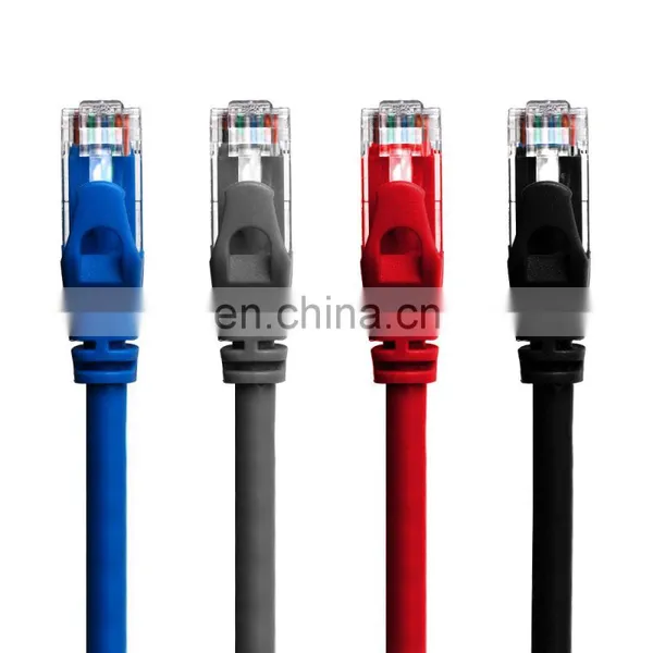 High Speed Utp Cooper Cat5 Cat6 Cat6a Patch Cord Lan Cable 1M 2M 3M 15M 20M 50M Ethernet Cable photo-5
