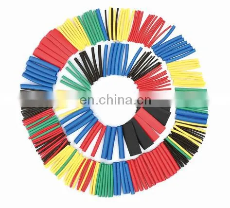 Hampool Hot Product Single Wall 2:1 Colorful Polyolefin Motor Insulation Heat Shrink Tube photo-2