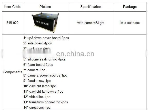 Laparoscopic Training Case Trainer Operation Box Surgical Instrument photo-6