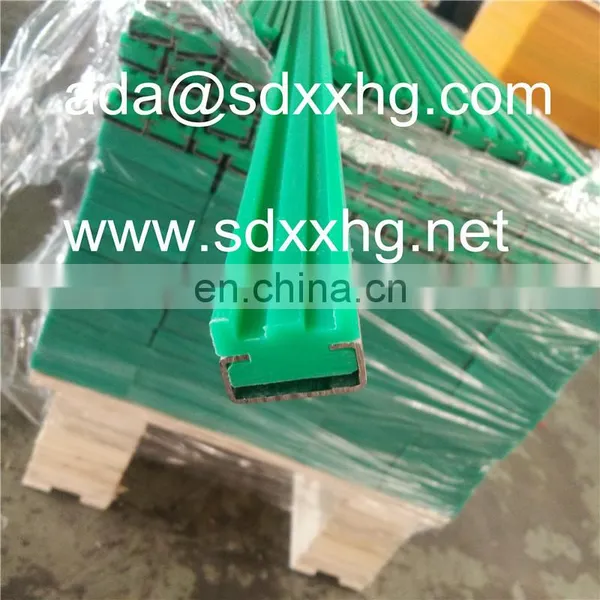 Uhmwpe Poly Slippery Scraper Uhmw-pe Roller Chain Guides Linear Guide Rails and Blocks Polyethylene photo-6