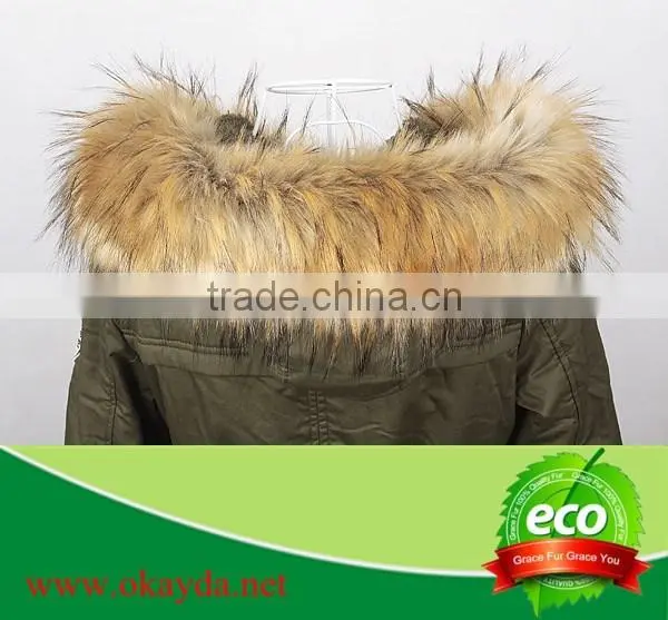 2015 Winter New Genuine Raccoon Fur photo-3