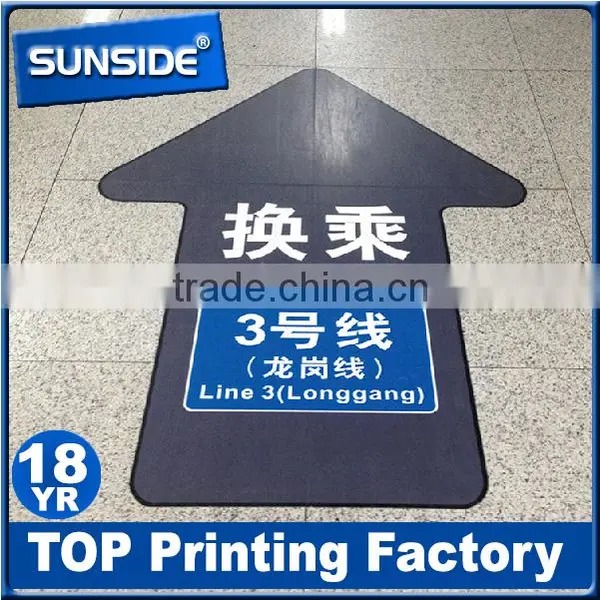Hot Sale Advertising Anti-slip Floor Sticker, Floor Decal D-0222 photo-6