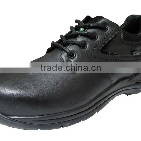 High Quality Brand Low Cut Black Steel Leather Industrial Safety Shoe photo-2