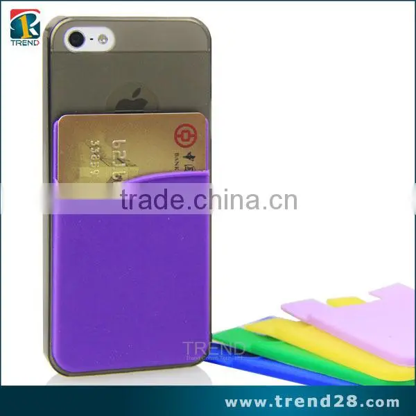 Silicone Smart Card Wallet, Silicone Card Holder Wallet