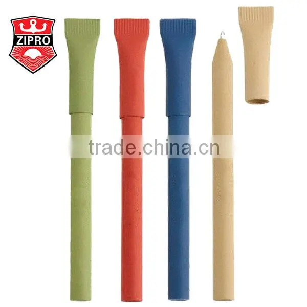 Eco Friendly Kraft Paper Craft Paper Ballpoint Pen Recycling Bulk Fancy Pen