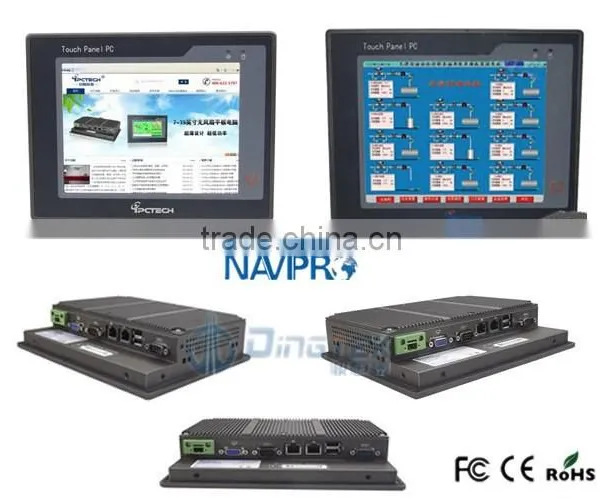 P080S Stock Fanless Industrial Embedded Touch Screen Industrial pc photo-3