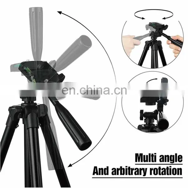 3110 /3120 /330a Digital Camera Tripod With Phone Holder Stand With Carry Bag Wireless Remote Adapters photo-4