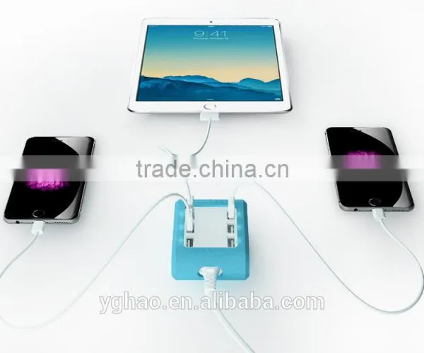 Best Selling 4-Port USB Smart Wall Charger for IPhone photo-6