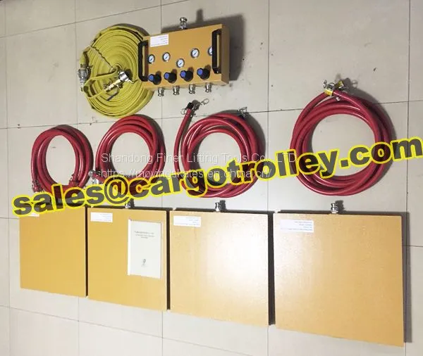 Air Rigging System / Air Bearing Caster Operate Vedio