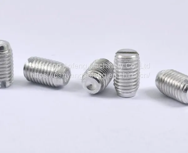 OEM Aluminum Slotted Set Screws Use for Mechancial Terminal Lugs