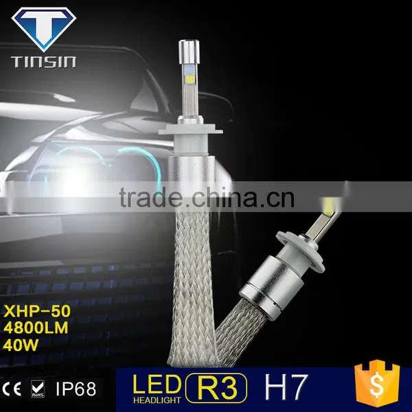High Power 80w 9600lm Led Car Headlight Auto Light h7 Led Headlight Bulb photo-5