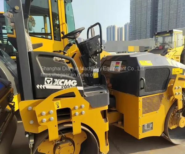 Used 3T 2.5T Roller Small Double Steel Wheels Vibratory Roller Hydraulic Bolivia photo-2