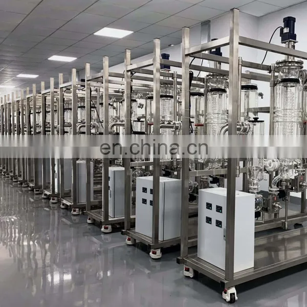 High Precision Short Path Wiped Film Evaporator Molecular Distillation photo-2