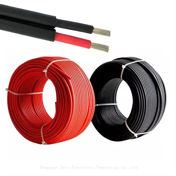 Tuv Single Twin Core 2.5mm2 4mm2 6mm2 10mm2 10awg 12awg 14awg Solar Energy System Wire Cable photo-3