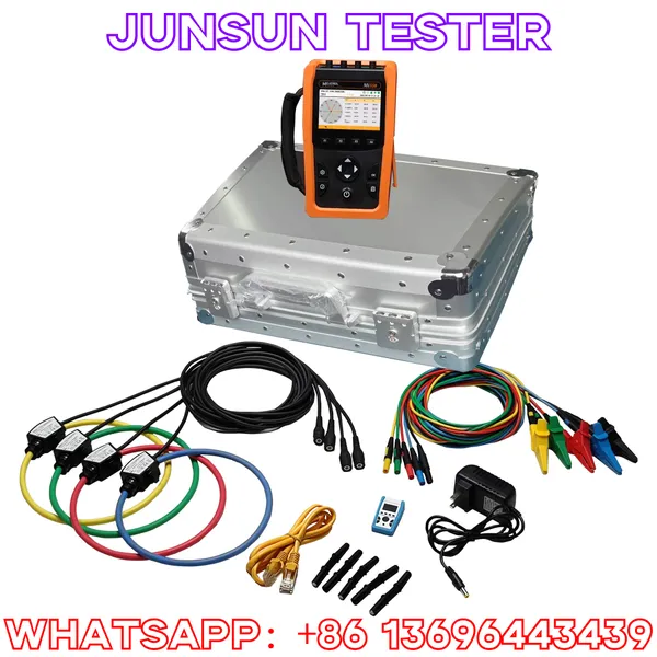 Junsun Mi550 Handheld Three Phase Power Quality Analyzer
