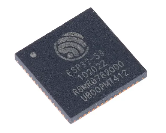 100% New and Original ESP32-S3R8 QFN-56 Wi-Fi+ Bluetooth 5.0 32-bit Dual-core MCU Chip 3.3V