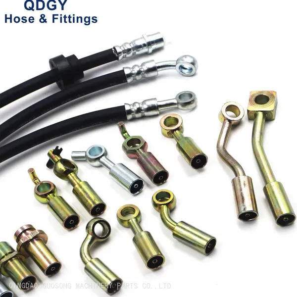 DOT SAE J1401 Automotive Car Auto Flexible EPDM Rubber Braided Custom Hydraulic Clutch Disc OEM Brake Line Pipe Hose Assembly photo-5