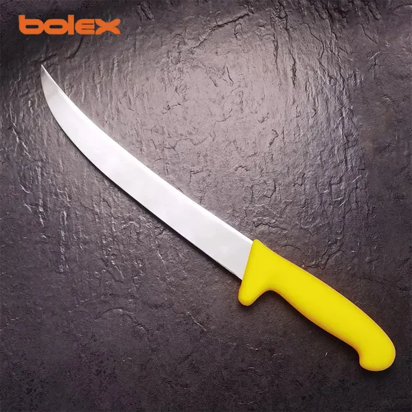 Butcher Knife Breaking Knives Flutes Edge Cimeter Steak Knives Produced by BOLEX CUTLERY China photo-2