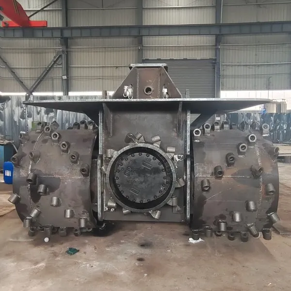 Customizable Double Wheel Hydraulic Square Pile Cutter Head for Diaphragm Wall Trenching photo-2