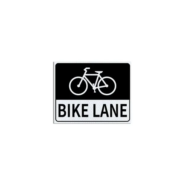 Custom Reflective Stickers for Bicycle Lane Signs, Parking Signs and Type II EGP Traffic Sign Sheeting photo-4