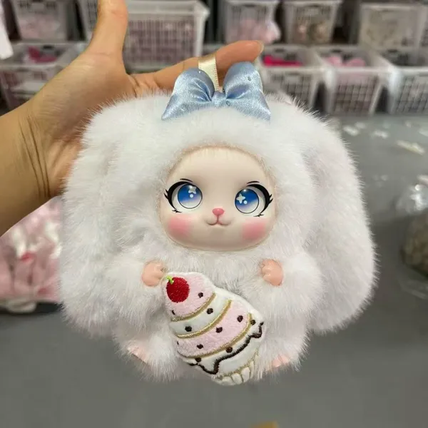 Kawaii Ice Cream Bunny Bag Charm