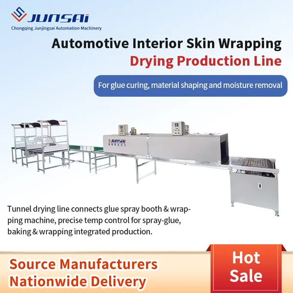 Automotive Interior Skin Wrapping Drying Production Line