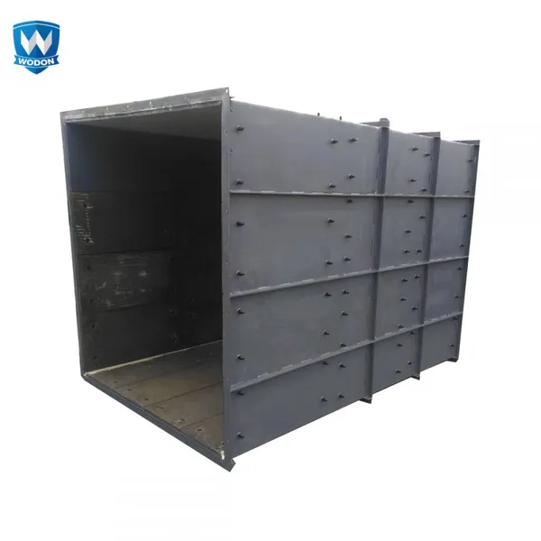 Large Capacity CCO Overlay Wear Chute Abrasion Proof For Aggregate And Ore Feeding System