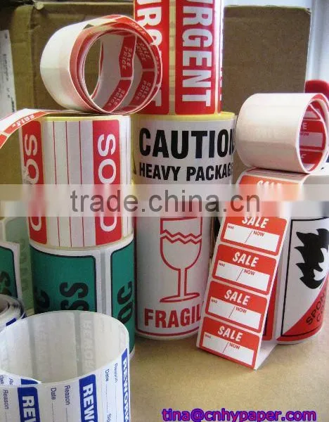 Hot Sale Paper Roll Label/sticker