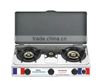 Portable Three Burner Gas Hob Gas Stove
