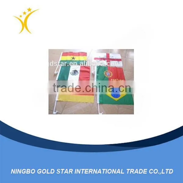 Factory Supply Traditional Customized Logo Car Flag